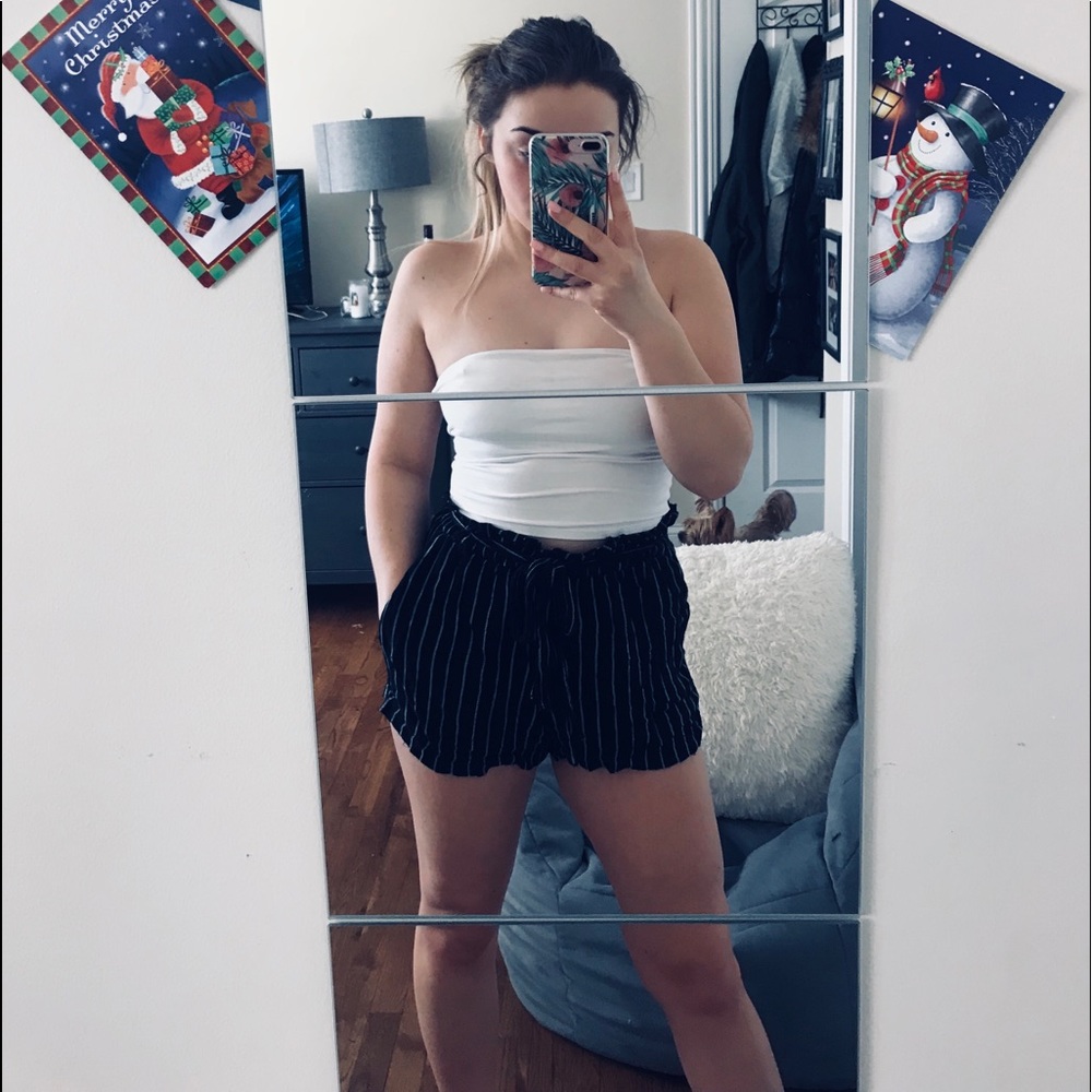 Black shorts